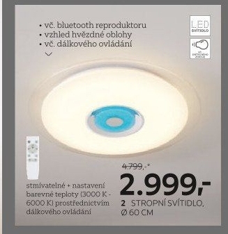 LED STROPNÍ SVÍTIDLO