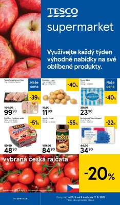 akční leták Tesco 11.9.2019-17.9.2019