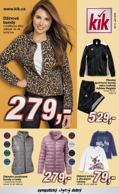 akční leták Kik textil 11.9.2019-24.9.2019