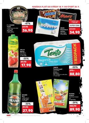 akční leták Kaufland 18.9.2019-24.9.2019