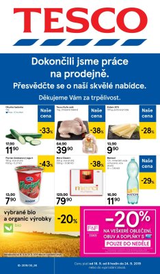 akční leták Tesco 18.9.2019-24.9.2019
