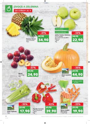 akční leták Kaufland 25.9.2019-1.10.2019