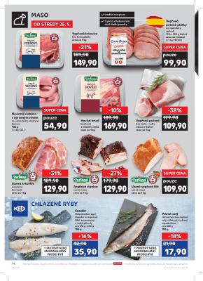 akční leták Kaufland 25.9.2019-1.10.2019