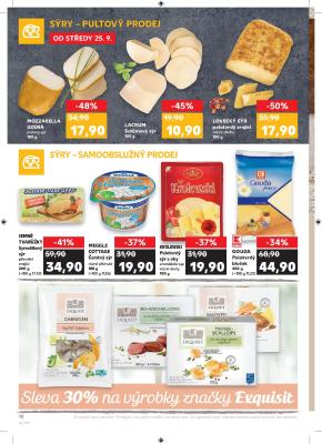 akční leták Kaufland 25.9.2019-1.10.2019