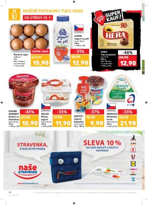 akční leták Kaufland 25.9.2019-1.10.2019