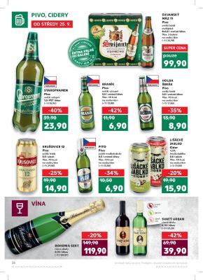 akční leták Kaufland 25.9.2019-1.10.2019