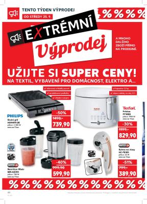 akční leták Kaufland 25.9.2019-1.10.2019