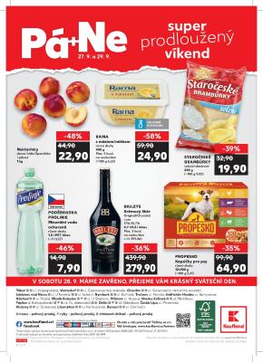 akční leták Kaufland 25.9.2019-1.10.2019