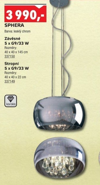 Stropní svítidlo Sphera Luxera