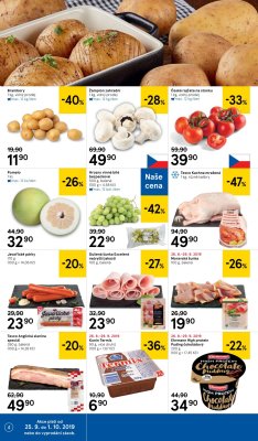 akční leták Tesco 25.9.2019-1.10.2019