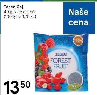 Čaj Tesco