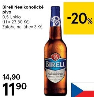 Nealkoholické pivo Birell