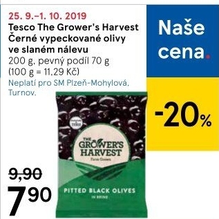 Olivy černé The Grower'