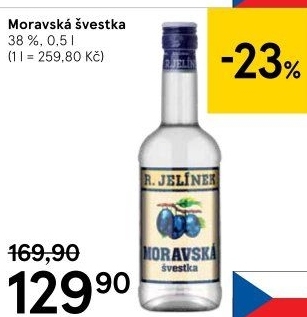 Pálenka Švestka Moravská Rudolf Jelínek