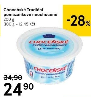 Tradiční pomazánkové Choceňské