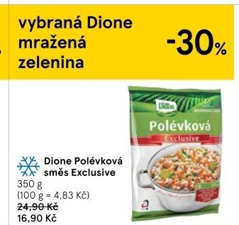 Zeleninová polévková směs mražená Exclusive Dione