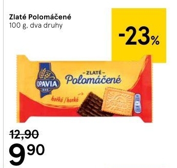 Zlaté polomáčené Opavia