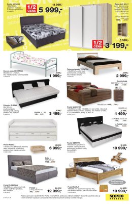 akční leták Sconto nábytek 25.9.2019-8.10.2019