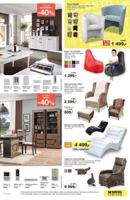 akční leták Sconto nábytek 25.9.2019-8.10.2019