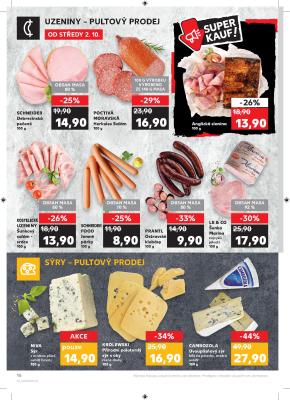 akční leták Kaufland 2.10.2019-8.10.2019