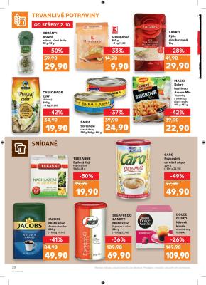 akční leták Kaufland 2.10.2019-8.10.2019