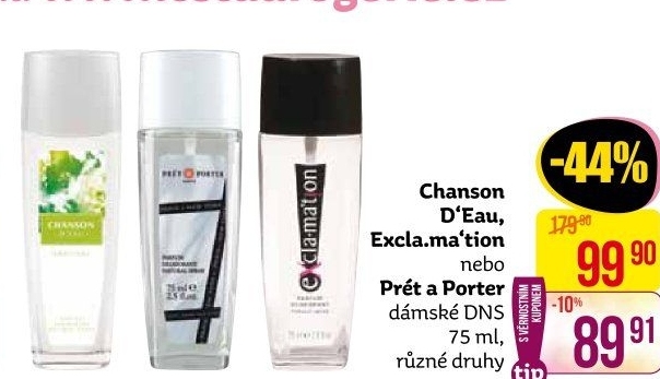 Deodorant parfémovaný Chanson