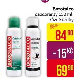 Deodorant sprej Borotalco