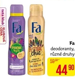 Deodoranty Fa