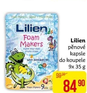 Pěnové kapsle do koupele Foam Makers Lilien