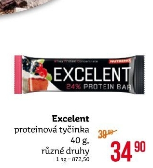 Proteinová tyčinka Excelent Nutrend