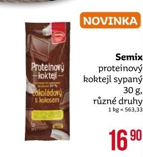 Proteinový koktejl práškový Semix