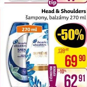 Šampon proti lupům Head&amp