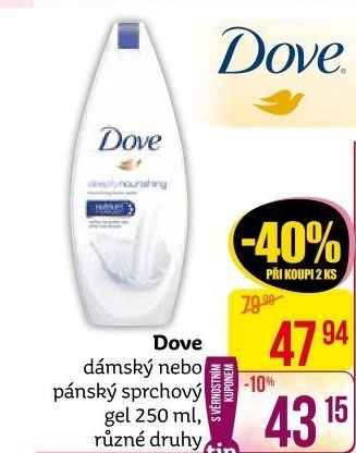 Sprchový gel Dove