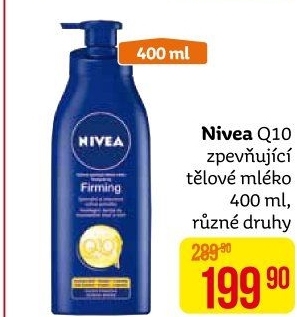 Tělová mléka Nivea