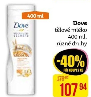 Tělové mléko Dove