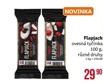 Tyčinka Flapjack Tomm'