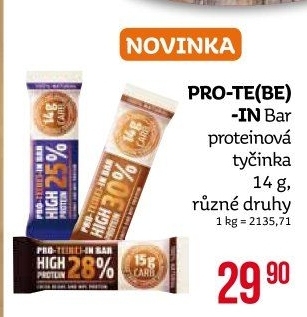 Tyčinka proteinová PRO-TE(BE)-IN Le Gracie