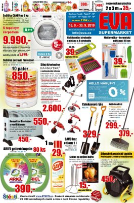 akční leták EVA.cz 18.9.2019-30.9.2019
