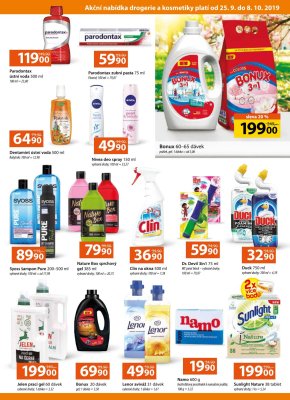 akční leták COOP 25.9.2019-1.10.2019