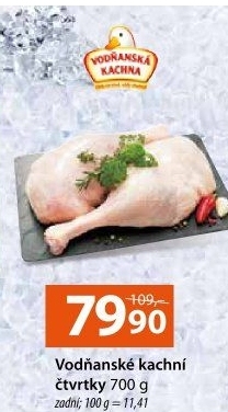 Čtvrtky kachní mražené Vodňanská kachna