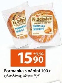 Formanka s náplní Fr. Odkolek