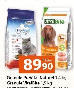 Granule pro kočky Naturel Prevital