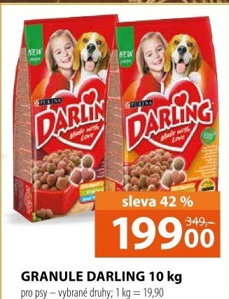 Granule pro psy Darling Purina