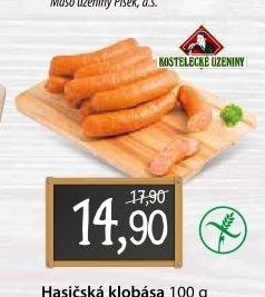 Hasičská klobása Kostelecké uzeniny