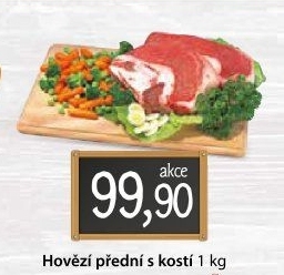 Hovězí přední s kostí
