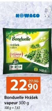 Hrášek mražený Vapeur Bonduelle