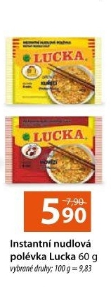 Instantní polévka Lucka