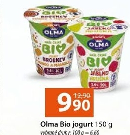 Jogurt ovocný bio Olma