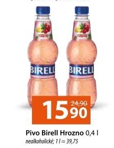 Nealkoholické pivo ochucené Birell