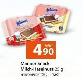 Oplatky Snack Manner